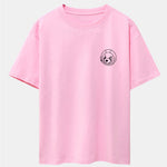 Planet Astronaut Print Drop Shoulder Oversize T-Shirt
