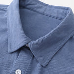 Plaid Corduroy Patchwork Shirt