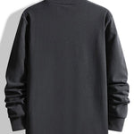 Fleece Long Sleeve Mock Neck T-Shirt