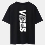 Palm Tree Vibes Slogan Back Print Drop Shoulder Oversize T-Shirt
