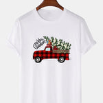 Christmas Truck Print T-Shirt