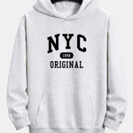 NYC Original Print Relax Fit Hoodie