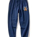 Graffiti Smiley Bear Print Jogger Pants