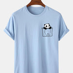 Pocket Panda Print T-Shirt