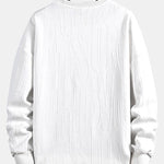 Long sleeve Fashion Letter Jacquard T-Shirt