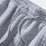 Drawstring Waffle Jogger Pants