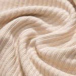Knitted Ribbed Zip Polo