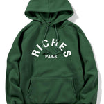 Rich Paris Print Hoodie