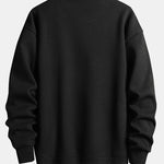 Two Layer Waffle Sweatshirt