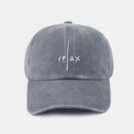Relax Pattern Classic Retro Washed Distressed Cotton Baseball Cap