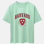 Harvard Print Heavy Weight Oversize T-Shirt