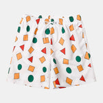 Geometry Print Swim Shorts