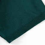 Striped Short Sleeve Button Up Sweater Polo