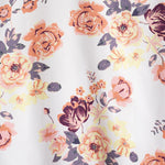 Floral Patchwork Print Button Up Shirt & Swim Shorts