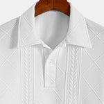 Geometric Jacquard Polo & Shorts