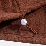 Relax Fit Quarter Zip Fleece Sweatshirt