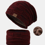 Warmer Beanie Hat Neck Gaiter Face Scarf Set