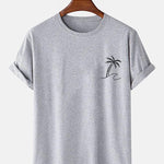 Palm Trees Print T-Shirt