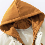2 In 1 Hooded Baseball Jacket