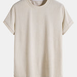 Stretch Corduroy Ringer T-Shirt