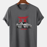 Japanese Shrine Car Print T-Shirt