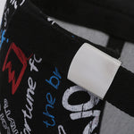 Hip Hop Graffiti Slogan Pattern Baseball Cap