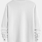 Waffle Button Up Shirt & Jogger Pants