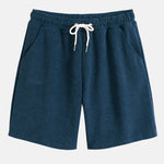Drawstring Corduroy Shorts
