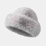 Warm Soft Plush Bucket Hat