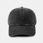 Black Cat Pattern Classic Retro Washed Distressed Cotton Baseball Cap