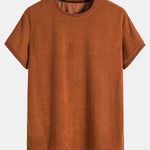 Stretch Corduroy Ringer T-Shirt