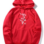 Cherry Blossoms Print Hoodie