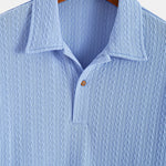 Textured Jacquard Polo