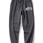 Brooklyn Letter Print Hoodie & Jogger Pants