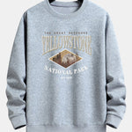Yellowstone Print Relax Fit Sweatshirt