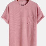 Dropped Shoulder Corduroy T-Shirt & Shorts