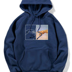 Create Adam Print Hoodie