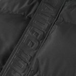 Contrast Hooded Puffer Coat