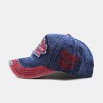 New York Patch Washed Distressed Baseball Cap