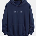Be Kind Print Relax Fit Hoodie