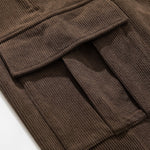 Loose Fit Corduroy Cargo Pants