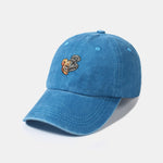 Bear Cartoon Pattern Casual Style Baseball Cap