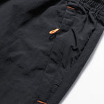 Solid Zip Pocket Swim Shorts