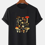 Mushroom Print T-Shirt
