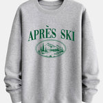 Après Ski Print Relax Fit Sweatshirt
