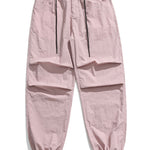 Elastic Waist Parachute Pants
