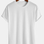 Basic Slim Fit Ribbed T-Shirt