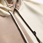 Oversize Color Block Hoodie