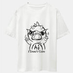 Cartoon Dinosaur Print Drop Shoulder Oversize T-Shirt