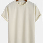 Oversize Stripe Jacquard T-Shirt